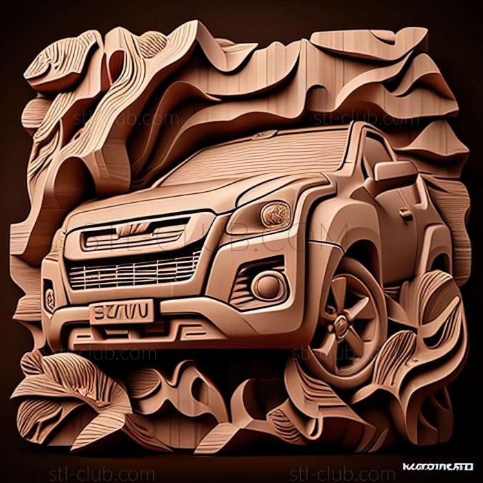 3D модель Isuzu D Max (STL)